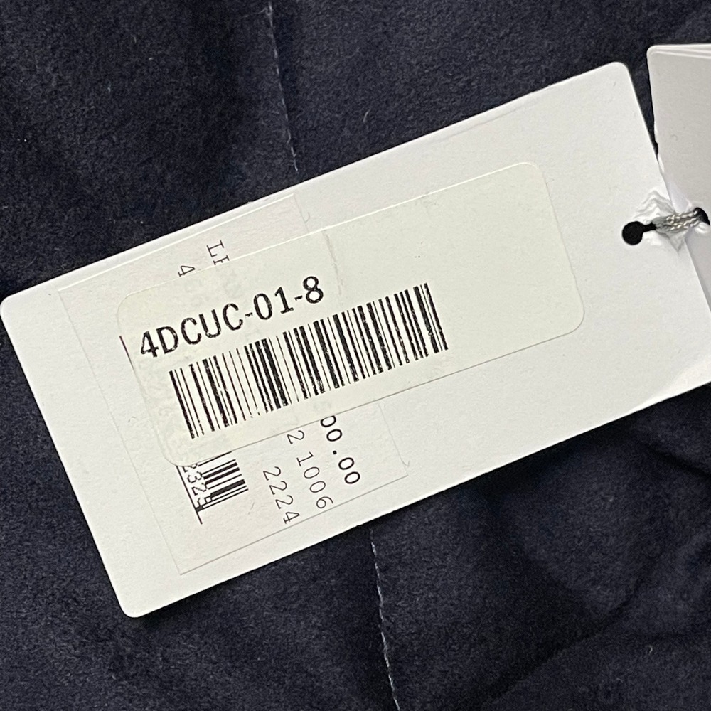 Bogner LEANA-D Coat Womens Medium Navy Blue Loro Piana Cashmere Down Oversized - Picture 13 of 16